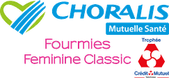Logo della corsa La Choralis Fourmies, donne